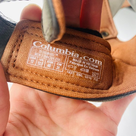 Columbia Tan TechSun H2O BM324-255 Sandals Adjustable Men\'s Size 13, BM4324-255 main image 4